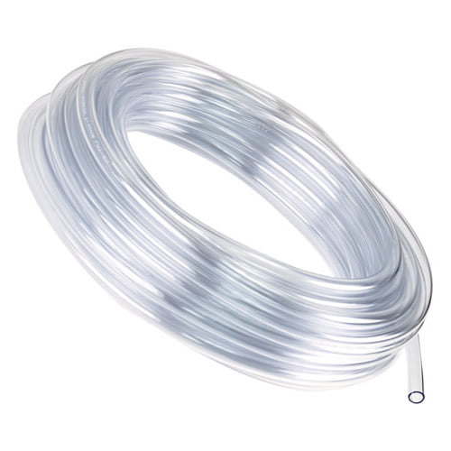 Inner Diameter 3/8 Firm Bendable UV Prevention Clear PVC Tubing for Air and Water Applications Outer Diameter 1/2-50 ft 